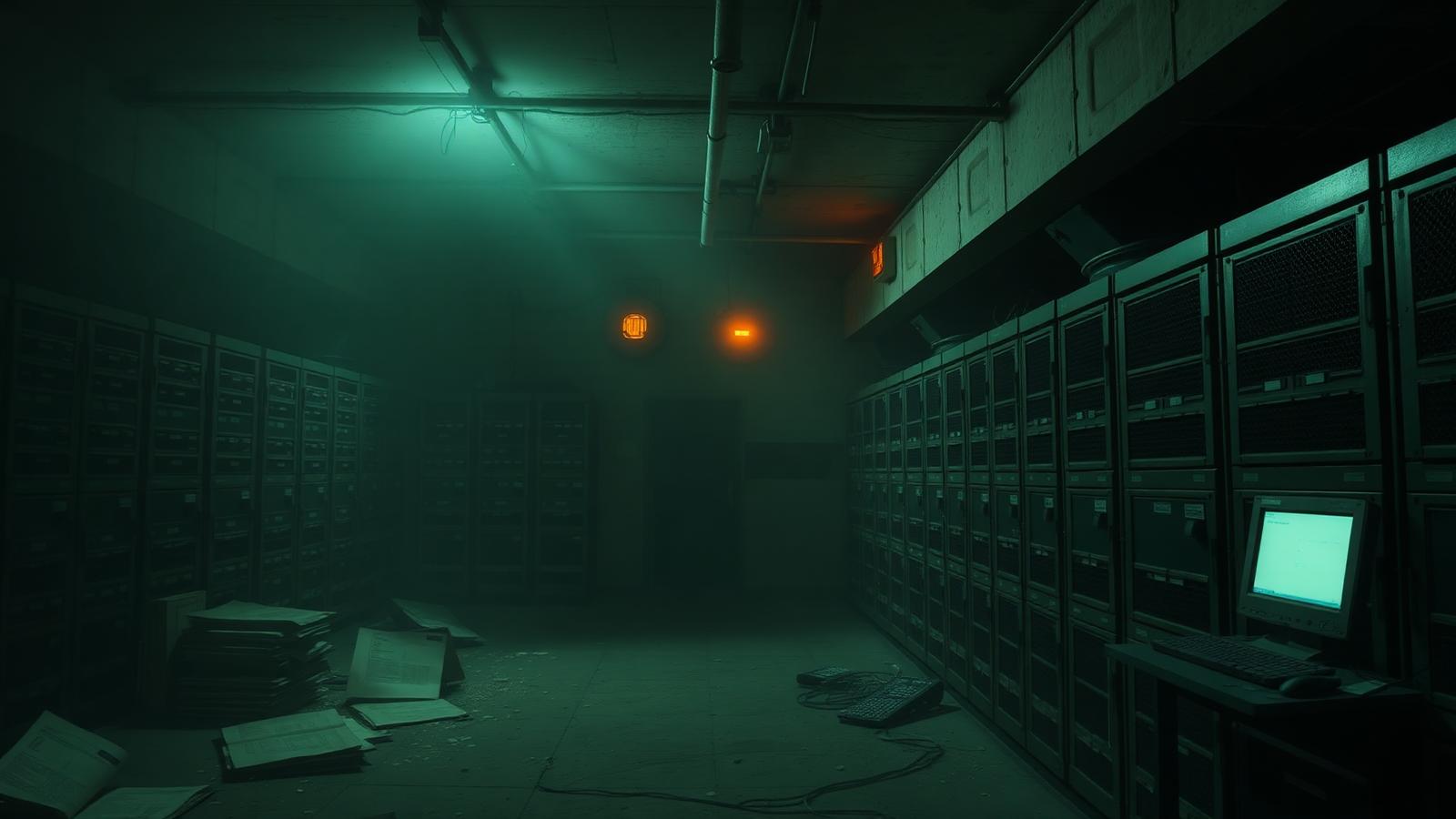 Abandoned military intelligence archive